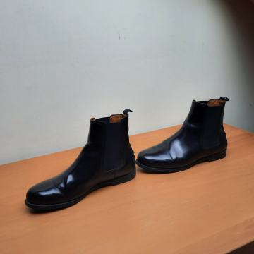 SEBAGO crne kožne gležnjače