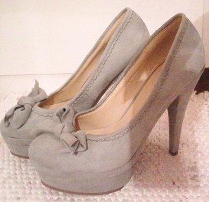 Sive štikle s mašnom, Roberto, broj 39.5