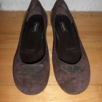 SONIA RYKIEL - ŽENSKE KOŽNE SANDALE / BALERINKE 40