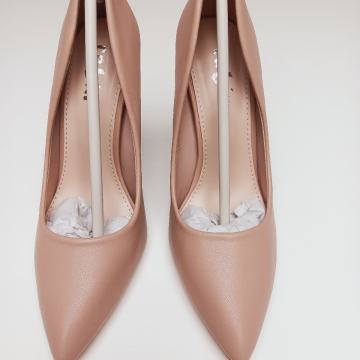 Štikle salonke puder roze nude 36 nove