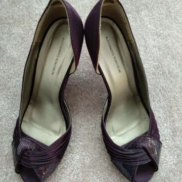 Svečane ljubičaste polucipele / sandale