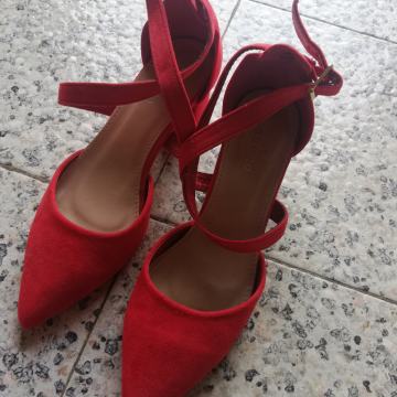 Ženske polucipele _ crvene POVOLJNO