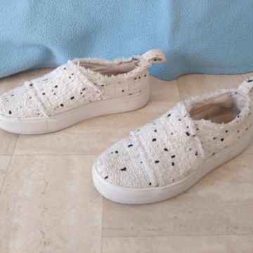Ženske niske platnene cipele, mokasine, Reserved, br. 37