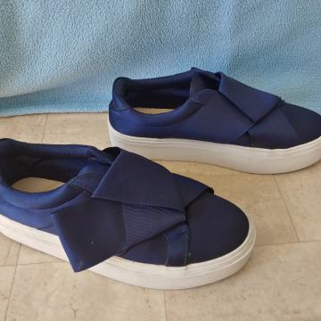 Ženske niske platnene cipele, mokasine, Reserved, br. 37