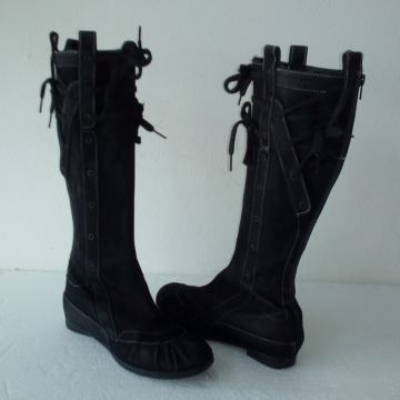 % 2die4 ANTONIO BERARDI čizme od prave kože/ vel.36,5 (realno 36)