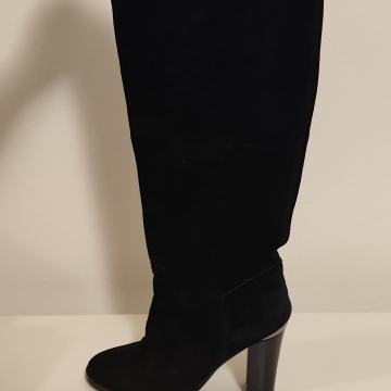 Alma de Pena kožne crne čizme