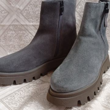 Ara čizme gležnjače prava koža