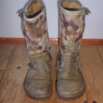 ART - ŽENSKE TOPLE KOŽNE ČIZME 40