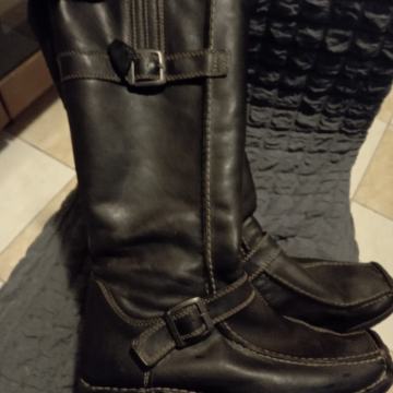 Camel br.38 kožne kvalitetne šivane čizmice udobne