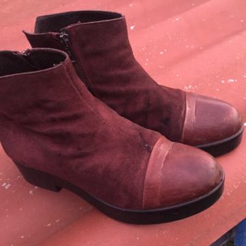 GULIVER ženske čizme od brušene kože br 36