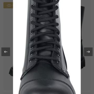 Čizme kožne Phantom, 40 broj,crne,kao nove