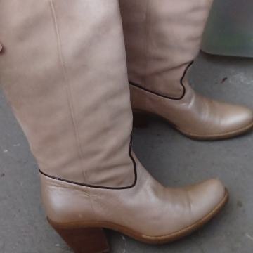 Čizme prava koža