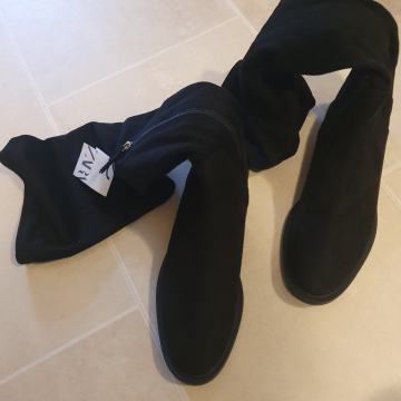 Čizme Zara, baršunaste, br. 39 - NOVO