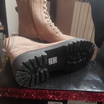 Čizme ženske,  nove, prirodna antilop koža, vel 38