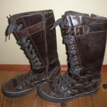 CONVERSE - ŽENSKE KOŽNE ČIZME / TENISICE 39