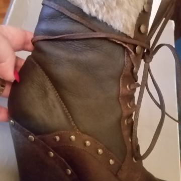 SAM EDELMAN gležnjače!%%% TOPLE..NOVE..POSEBNE