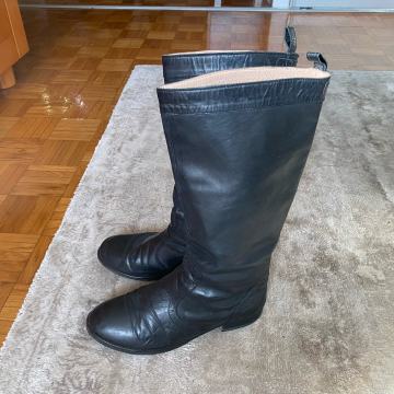 Diesel crne kožne čizme, 39, ženske