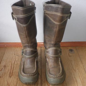 DOCKERS - ŽENSKE TOPLE KOŽNE ČIZME 38