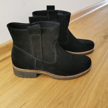 Ecco čizmice od brušene kože