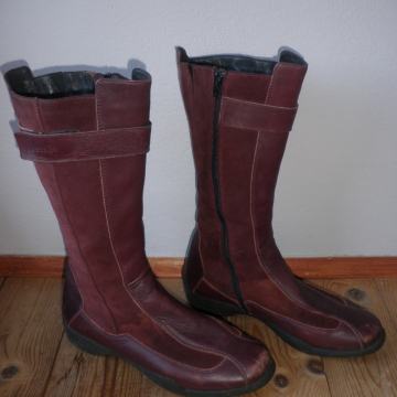 FRODDO - ŽENSKE TOPLE KOŽNE ČIZME 40