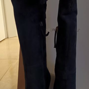 GIANCARLO PAOLI! ČIZME IZNAD KOLJENA! KOŽNE VRHUNSKE. NOVE