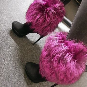 Gianmarco Lorenzi čizme original crne na visoku petu