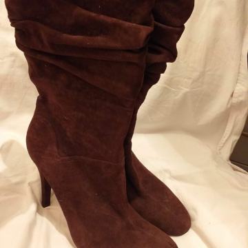 Guess čizme tamno čokoladne boje original