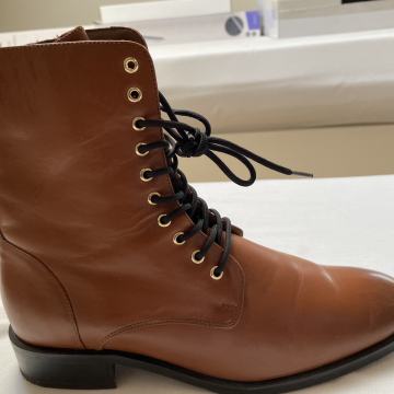 Hoegl kožne viskoke gležnjače boje lješnjaka br 38