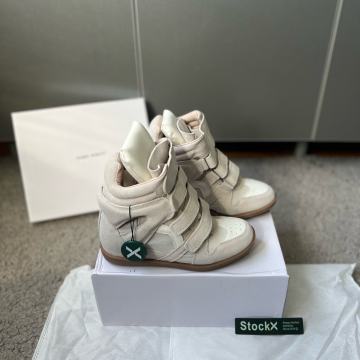 Isabel Marant White Beige High