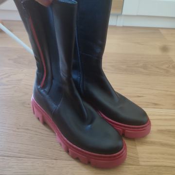 Kožne čizme Gabor nove