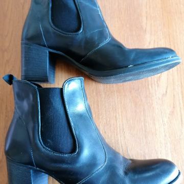 Kožne ČIZME gležnjače, čvrste, klasične !!!