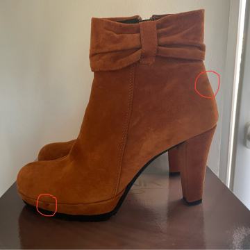 Kožne gležnjače na petu