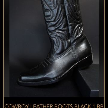 Kožne kaubojske čizme -ručna izrada BB shoes