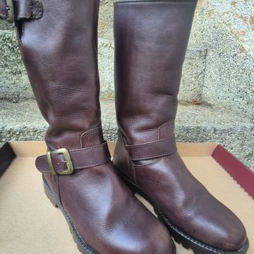 Kožne ženske čizme Lumberjack 38