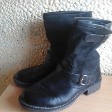 M&D br 37 kožne kvatetne udobne čizmice s regulacijom