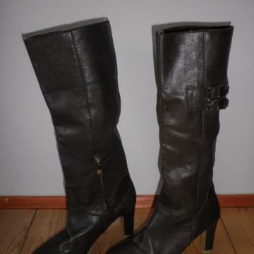 MAX & CO - ŽENSKE LAGANE KOŽNE ČIZME 37