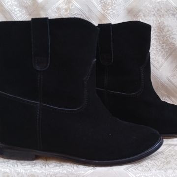 Nancy Tino čizme gležnjače brušena koža