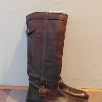 NOME - TAMNOSMEĐE KOŽNE ČIZME