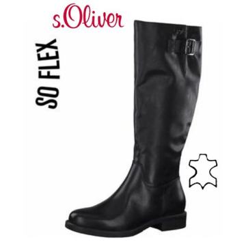 s.Oliver ženske kožne čizme  - udobne i idealne za svakodnevno nošenje