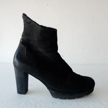 SNIŽENO! Paul Green futrane čizmice od prave kože/ vel.7,5 (40,5)