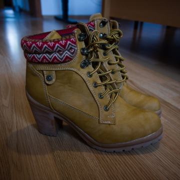 Smeđe gležnjače "Nina fashion"