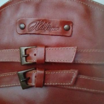 Smeđe kožne čizme Tommy Hilfiger 41 NOVO