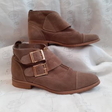 Springfield čizme gležnjače brušena koža