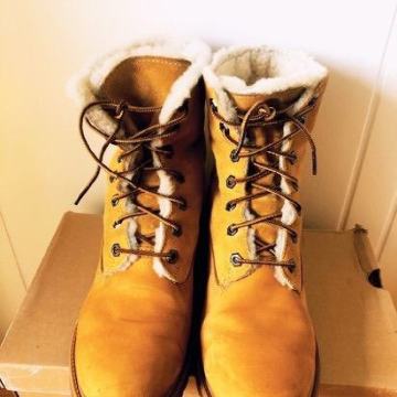 Timberland čizme- original merino krzno - snižene!