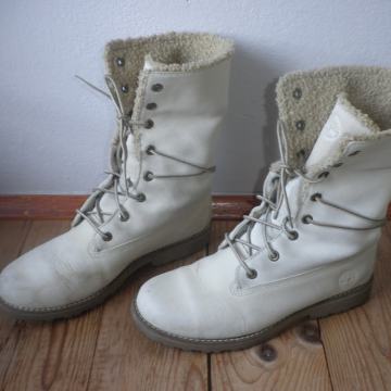 TIMBERLAND - ŽENSKE TOPLE KOŽNE ČIZME / ČIZMICE 37