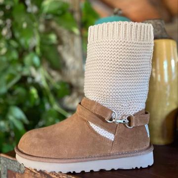 UGG Purl Strap Boot ženske čizme Limited Edition kestenjaste boje