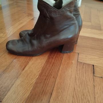 Vintage čizme od mekane kože