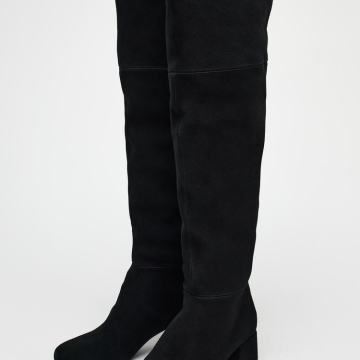 Zara nove s etiketom čizme od brušene kože br. 41