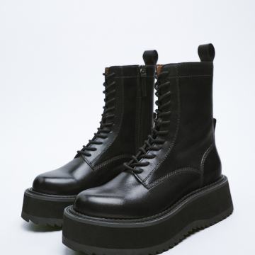 ZARA kožne čizme br.39