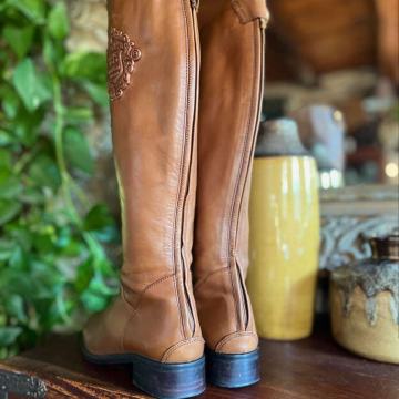 Ženske čizme BALDININI TREND Italy sa zlatnim detaljima